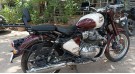 Fit For Royal Enfield Classic 650 Compact Engine Guard Black - SPAREZO